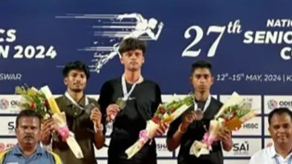 Assam's Mehedi Hassan secures gold in National Athletics Championship Assam's Mehedi Hassan secures gold in National Athletics Championship