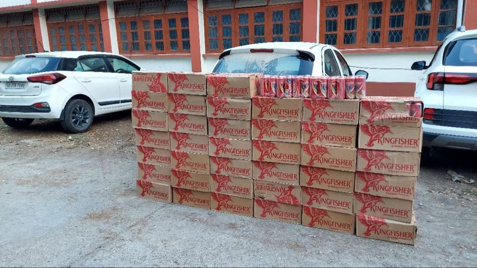 Assam Excise department seizes 2,740 cases of IMFL worth Rs 3.46 crore Assam Excise department seizes 2,740 cases of IMFL worth Rs 3.46 crore