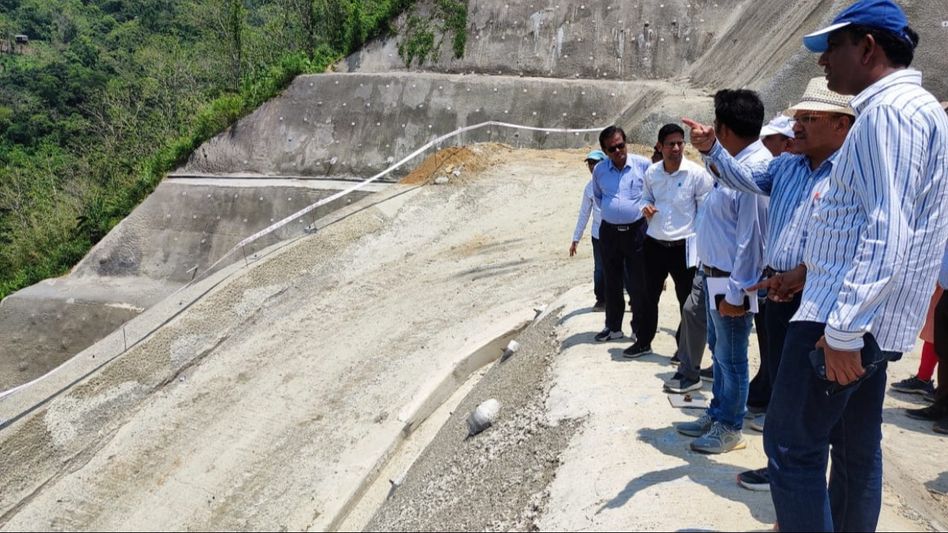 Mizoram: Railway Board inspects construction work of Bhairabi–Sairang New railway line project Mizoram: Railway Board inspects construction work of Bhairabi–Sairang New railway line project
