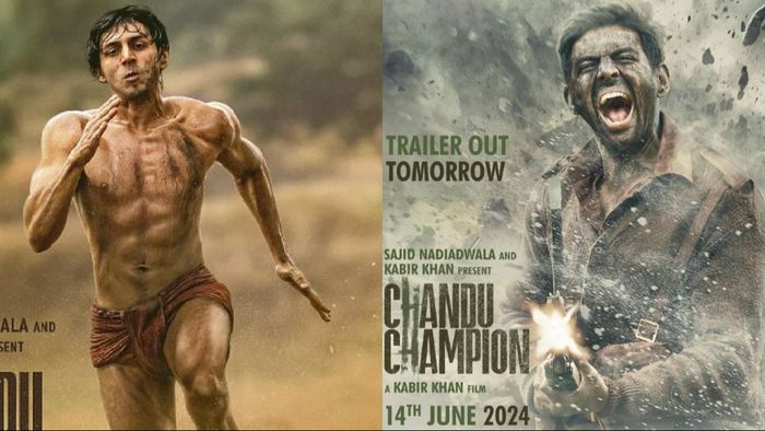 Kartik Aaryan reveals new poster from 'Chandu Champion'