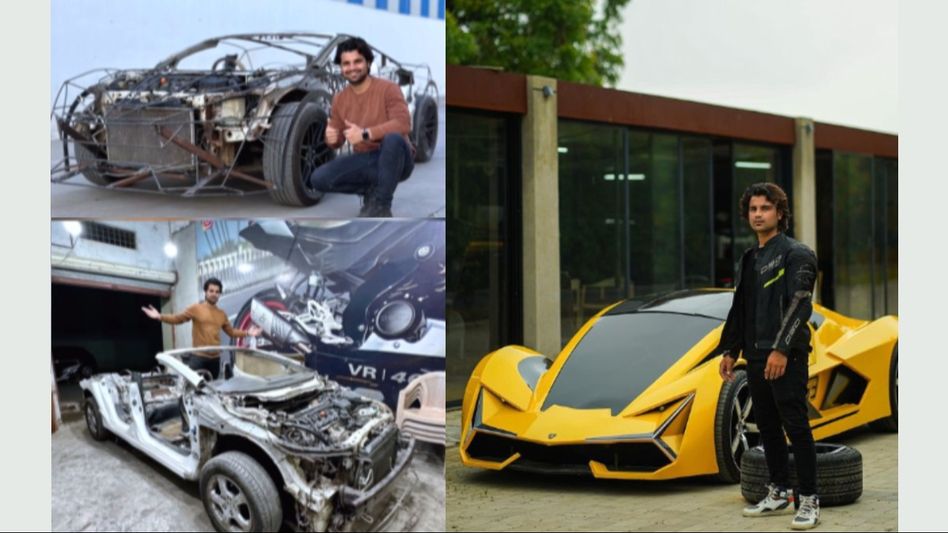 YouTuber converts Honda Civic into Lamborghini Terzo Millennio replica for just Rs 12.5 lakh YouTuber converts Honda Civic into Lamborghini Terzo Millennio replica for just Rs 12.5 lakh