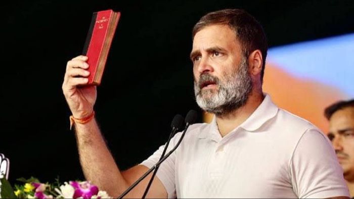 Himanta Biswa Sarma alleges Rahul Gandhi displayed Chinese constitution in meeting