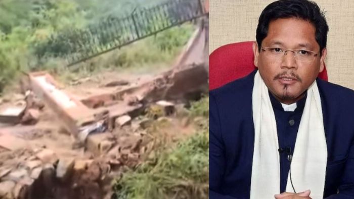 Meghalaya CM clarifies collapsed wall not part of new Assembly building