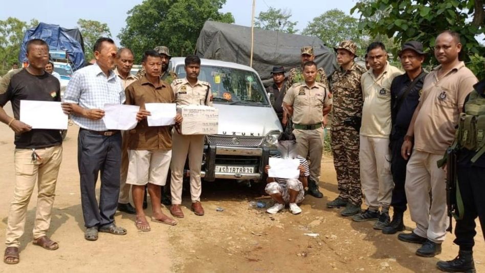 Assam police seize over 900 grams heroin in two separate incidents, 2 arrested Assam police seize over 900 grams heroin in two separate incidents, 2 arrested