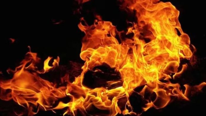 Manipur: Massive fire engulfs PHED head office in Thoubal district, no casualties reported