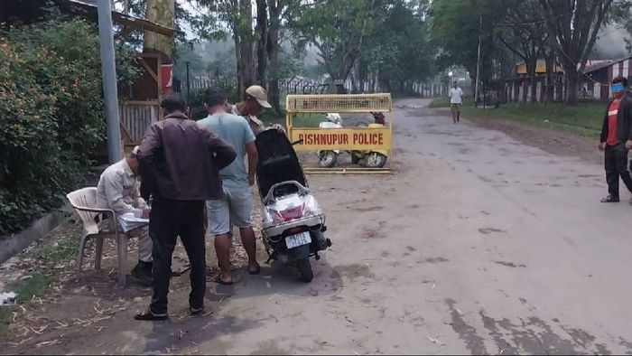 Manipur police detains 62 individuals amidst stringent checkpoints, arms cache seized