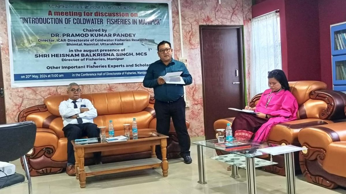 Manipur explores development of coldwater fisheries in hill districts
