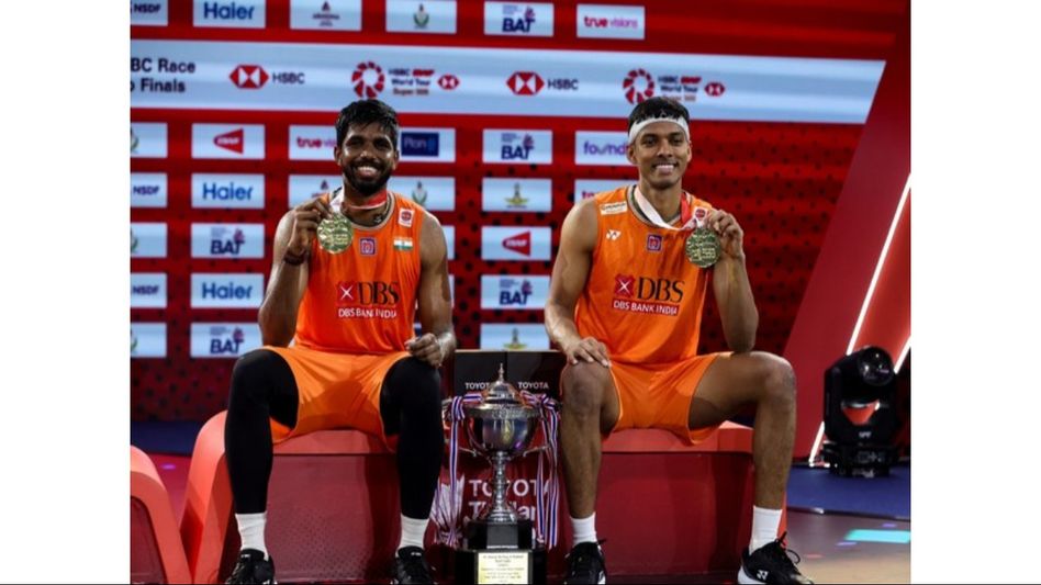 Satwiksairaj-Chirag reclaim number one spot in BWF Rankings after Thailand Open win Satwiksairaj-Chirag reclaim number one spot in BWF Rankings after Thailand Open win