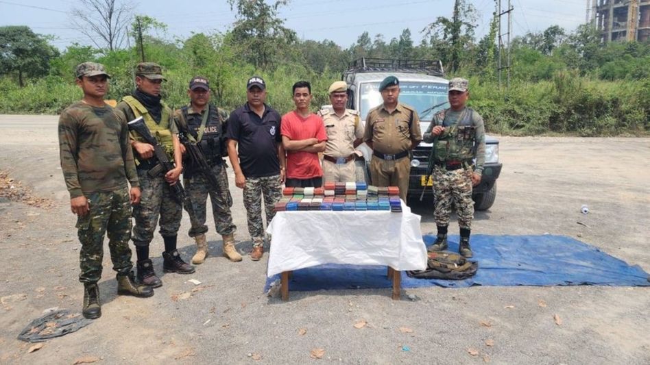 East Jaintia Hills Police seize heroin worth Rs 5.5 crore, one arrested East Jaintia Hills Police seize heroin worth Rs 5.5 crore, one arrested