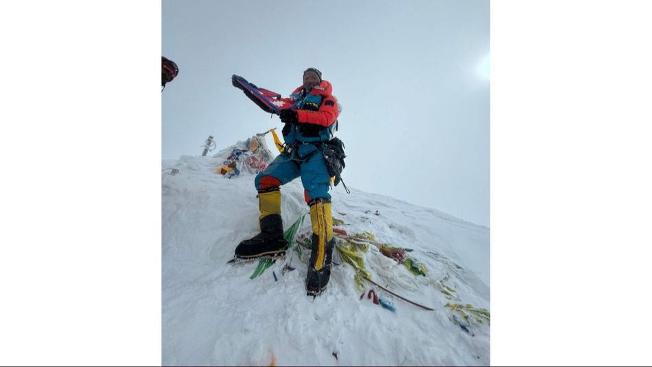 Nepal's Kami Rita Sherpa climbs Mount Everest for record 30th time Nepal's Kami Rita Sherpa climbs Mount Everest for record 30th time