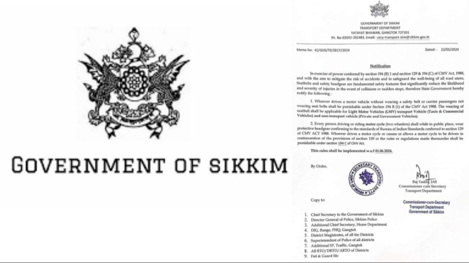 Sikkim government implements AI technology for enhanced road safety measures Sikkim government implements AI technology for enhanced road safety measures