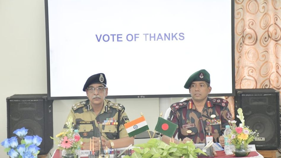India, Bangladesh border forces hold meet to strengthen security measures India, Bangladesh border forces hold meet to strengthen security measures