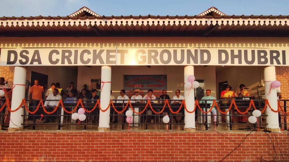 Assam Cricket Association inaugurates new cricket pavilion in Dhubri Assam Cricket Association inaugurates new cricket pavilion in Dhubri