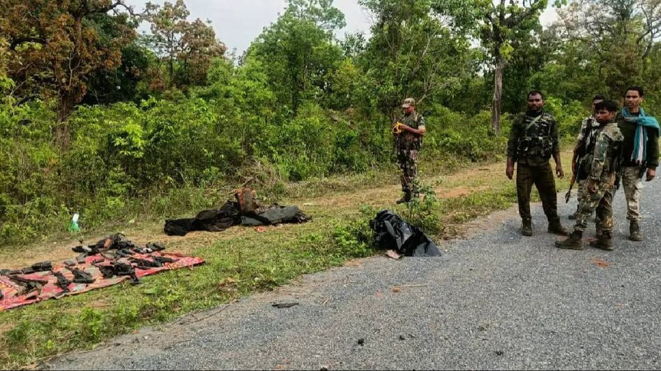 Chhattisgarh: Seven Maoists killed in intense gunfight in Narayanpur district Chhattisgarh: Seven Maoists killed in intense gunfight in Narayanpur district