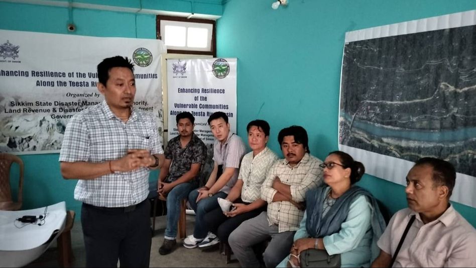 Sikkim leads Teesta Basin training; GLOF and community engagement in focus Sikkim leads Teesta Basin training; GLOF and community engagement in focus