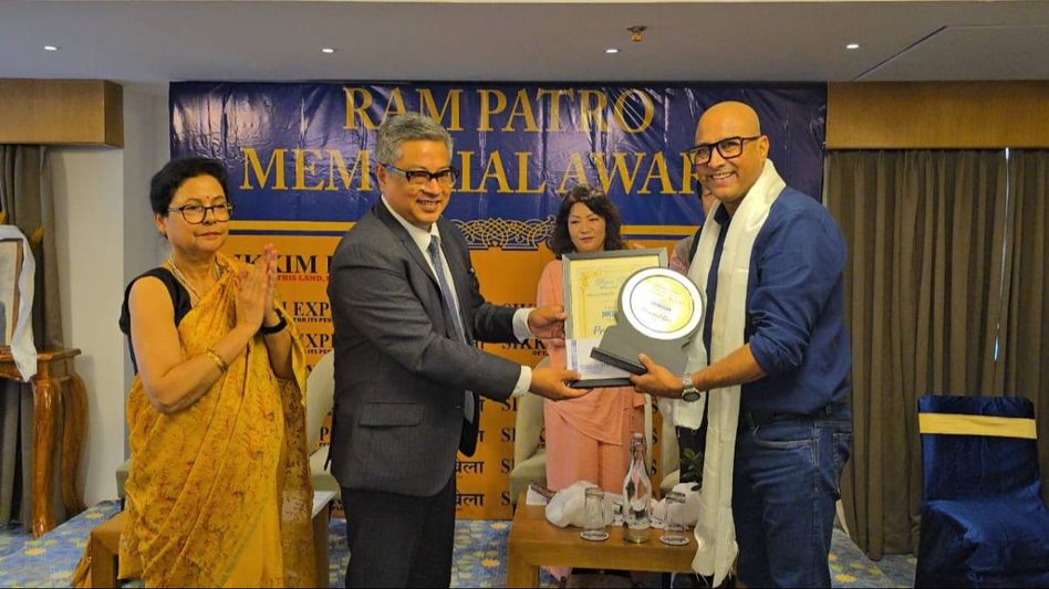 Sikkim’s Pramod Giri conferred with Ram Patro Memorial Award for Excellence in Journalism 2024 Sikkim’s Pramod Giri conferred with Ram Patro Memorial Award for Excellence in Journalism 2024