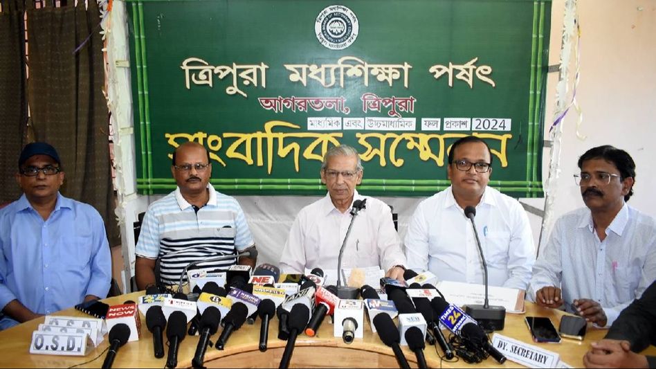 Tripura board announces class 10, 12 results Tripura board announces class 10, 12 results