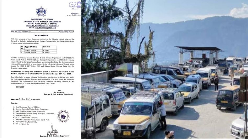 Tourism and Civil Aviation Department issues new fare chart in Sikkim Tourism and Civil Aviation Department issues new fare chart in Sikkim