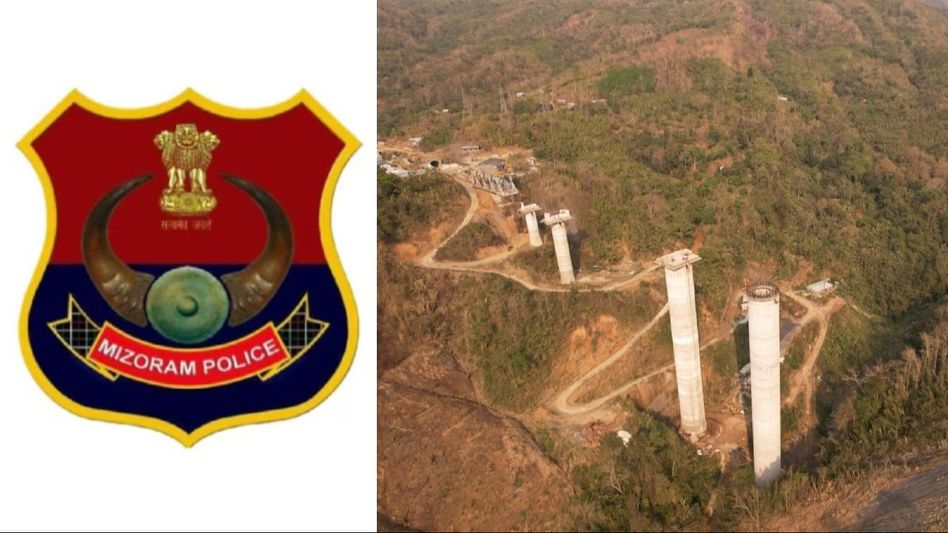 Wave of thefts hits Mizoram's railway project, police intensify security measures Wave of thefts hits Mizoram's railway project, police intensify security measures