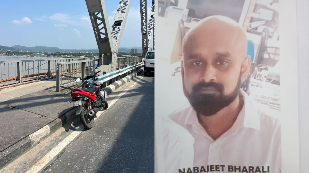 Abandoned Bike on Saraighat Bridge Sparks Suicide Fears in Guwahati