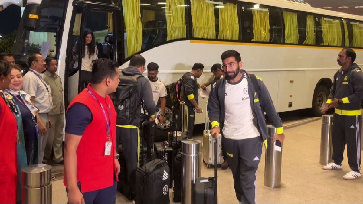 Indian cricket team departs for US ahead of ICC T20 World Cup Indian cricket team departs for US ahead of ICC T20 World Cup