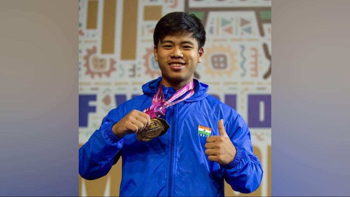 Assam's weightlifter Bedabrat Bharali strikes Gold, makes history at World Youth Championships Assam's weightlifter Bedabrat Bharali strikes Gold, makes history at World Youth Championships