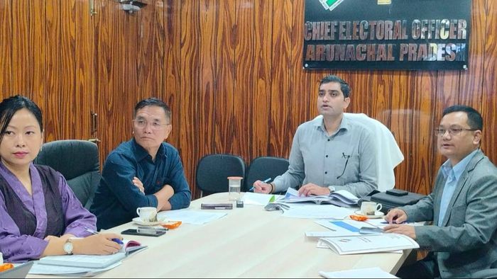 CEO assesses vote counting readiness in Arunachal Pradesh district