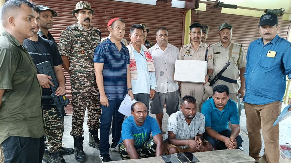 Assam Police seizes over 500 grams of heroin in Golaghat, four arrested Assam Police seizes over 500 grams of heroin in Golaghat, four arrested