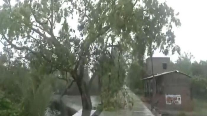 Cyclone 'Remal' weakens, wind speeds drop to 60-70 km/hr (Credit: ANI)