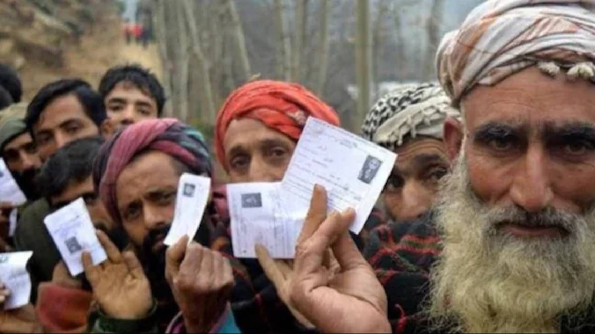 Jammu and Kashmir records highest voter turnout in 35 years