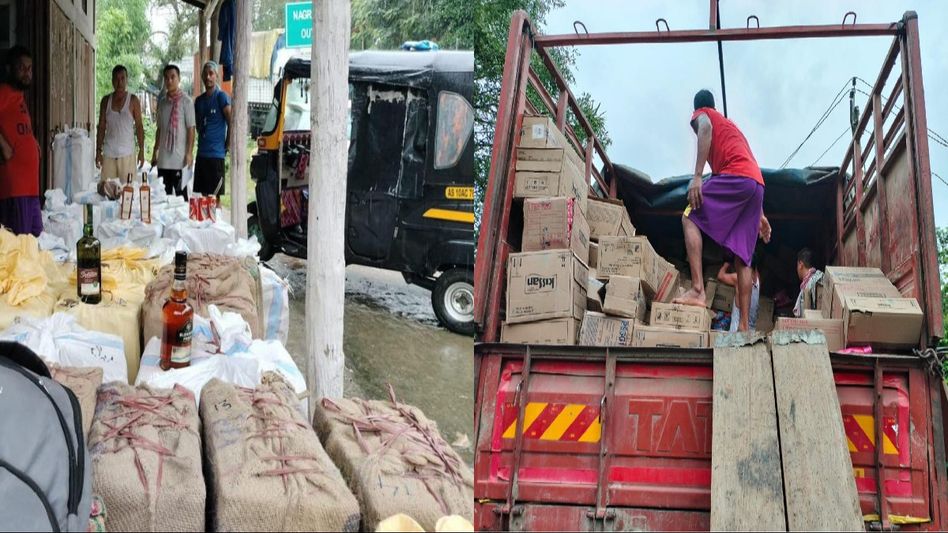 Assam: Foreign liquor worth Rs 8 lakh seized in Karimganj Assam: Foreign liquor worth Rs 8 lakh seized in Karimganj