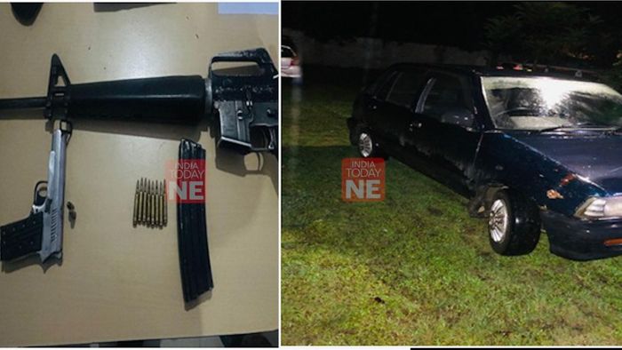 Joint Operation in Bishnupur: Armed Miscreant Apprehended with Weapons