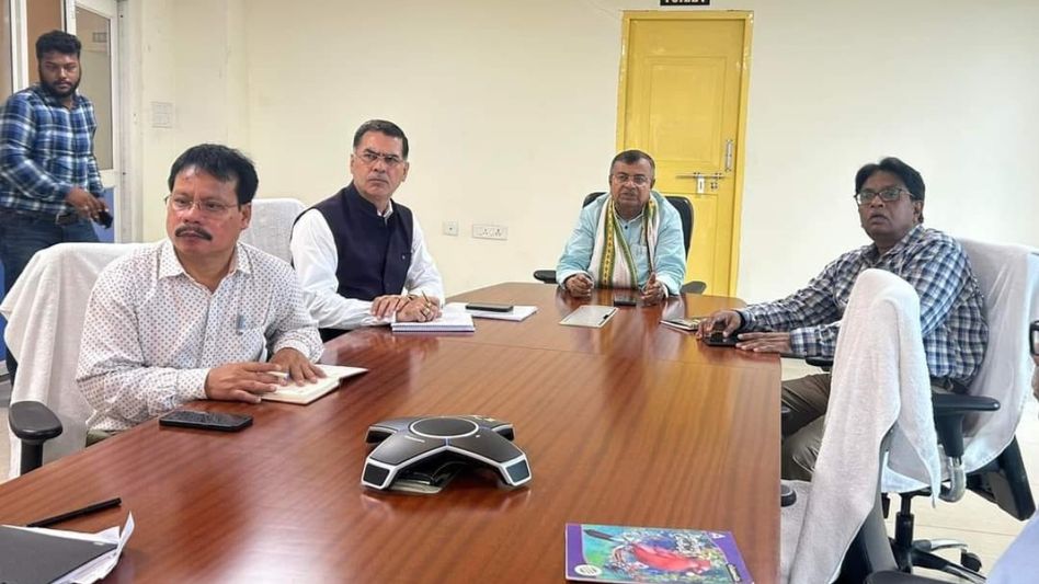 Tripura Power Minister orders statewide electricity restoration by tonight, holds review meeting Tripura Power Minister orders statewide electricity restoration by tonight, holds review meeting