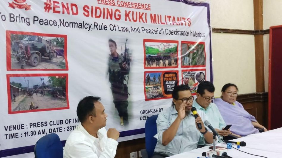Meitei civil society organisations raise questions over ‘targeted attacks’ in Manipur Meitei civil society organisations raise questions over ‘targeted attacks’ in Manipur