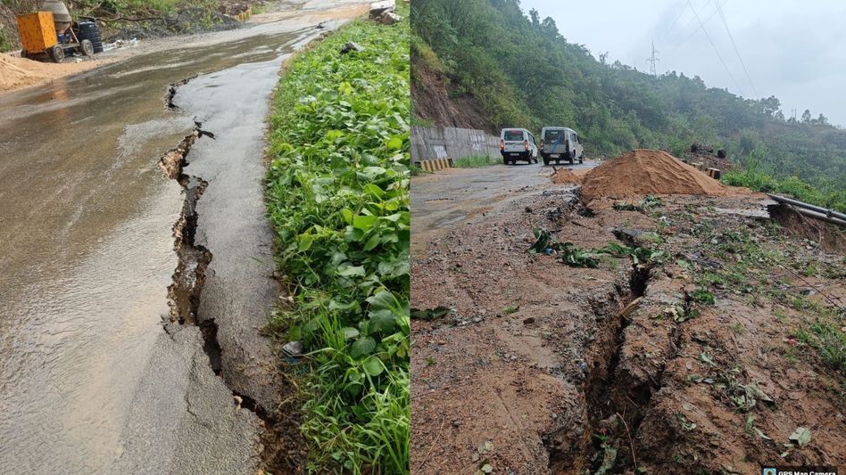 Assam: Haflong-Jatinga route damaged, heavy vehicles restricted Assam: Haflong-Jatinga route damaged, heavy vehicles restricted