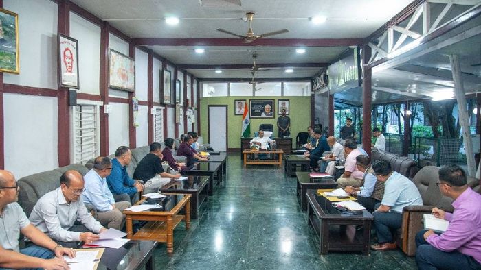 Manipur CM N Biren Singh chairs high-level flood crisis meeting