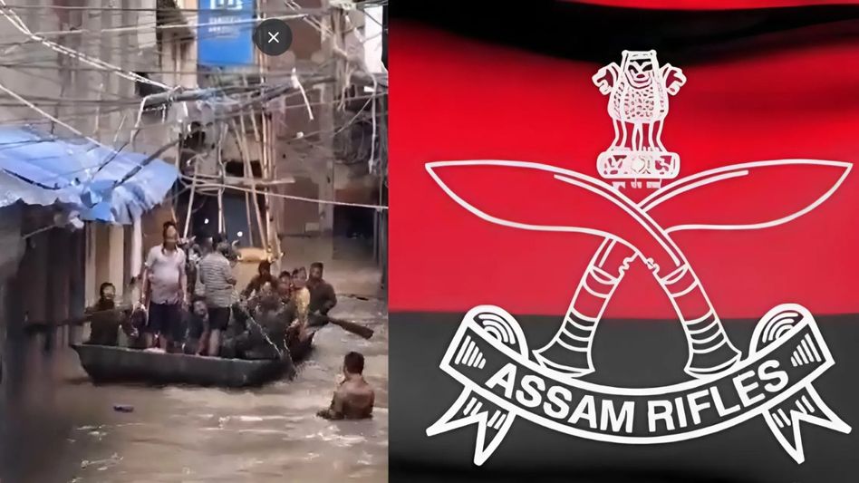 Assam Rifles rescues 42 elderly inmates amid Manipur floods Assam Rifles rescues 42 elderly inmates amid Manipur floods