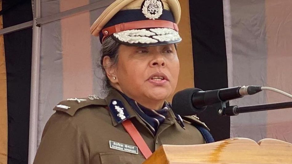 Meghalaya's first woman DGP holds weekly meeting to hear people's grievances Meghalaya's first woman DGP holds weekly meeting to hear people's grievances