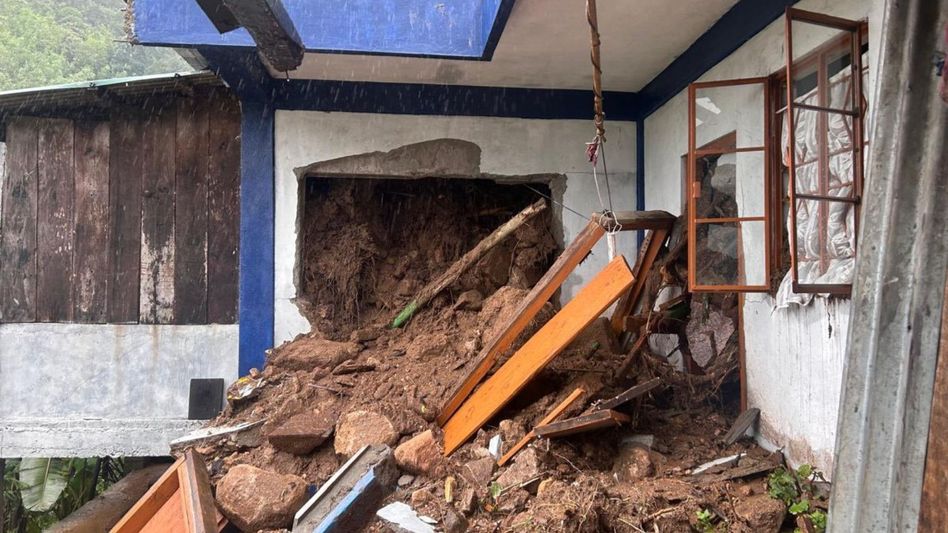 Four feared dead after landslide in cyclone-hit Nongpriang in Meghalaya Four feared dead after landslide in cyclone-hit Nongpriang in Meghalaya