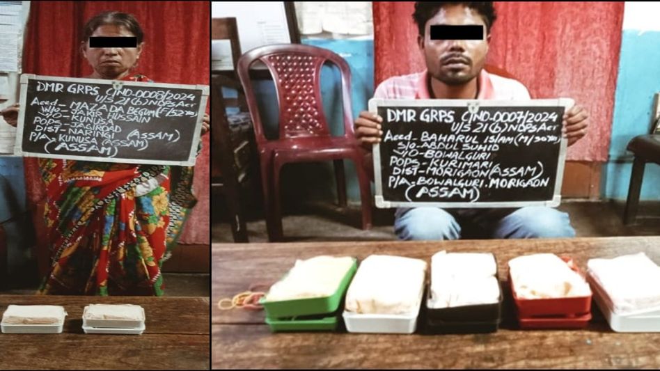 Nagaland Police seizes 59 grams of drugs concealed in soap cases, several arrested Nagaland Police seizes 59 grams of drugs concealed in soap cases, several arrested