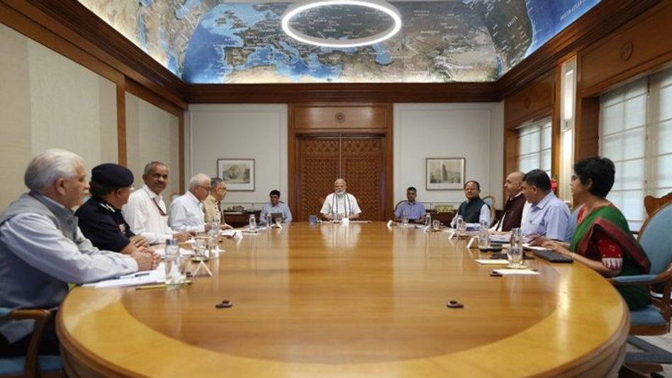 PM Modi reviews post-cyclone situation in northeast, brainstorms 100-day agenda PM Modi reviews post-cyclone situation in northeast, brainstorms 100-day agenda