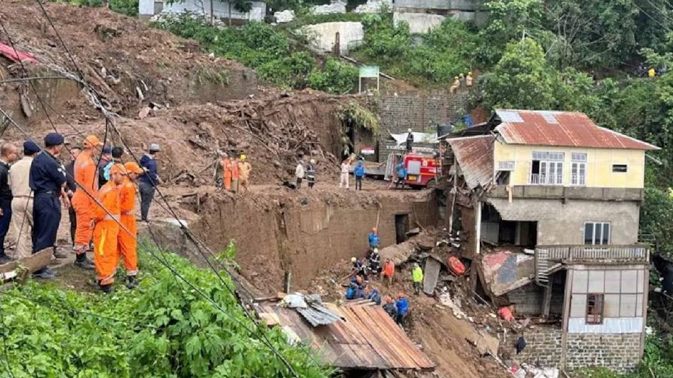 Mizoram landslides: Mizo association to continue search for 4 missing bodies Mizoram landslides: Mizo association to continue search for 4 missing bodies