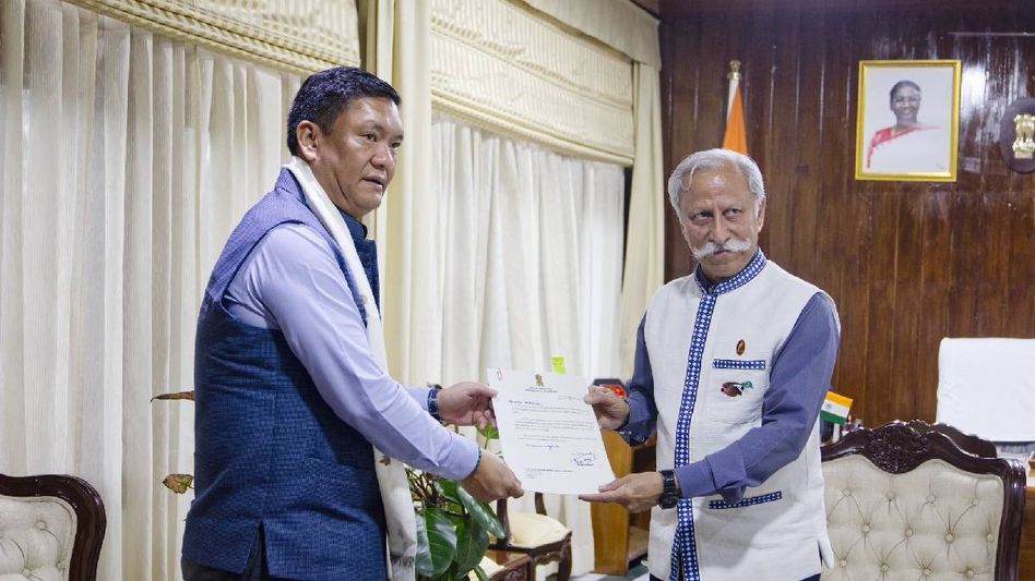 CM Pema Khandu resigns, Governor orders dissolution of Arunachal Pradesh State Assembly CM Pema Khandu resigns, Governor orders dissolution of Arunachal Pradesh State Assembly