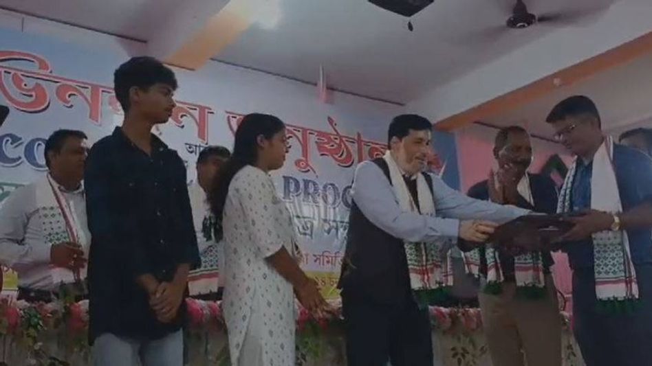 Assam student association holds career counselling programme at Margherita college, felicitates students Assam student association holds career counselling programme at Margherita college, felicitates students