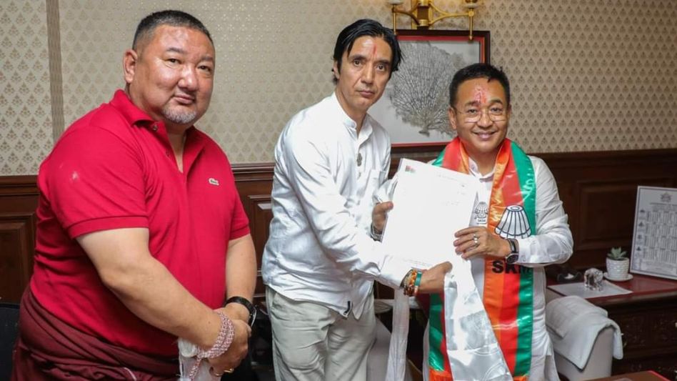 Sikkim CM Prem Singh Tamang hosts first meeting of newly elected legislators at Mintokgang Sikkim CM Prem Singh Tamang hosts first meeting of newly elected legislators at Mintokgang