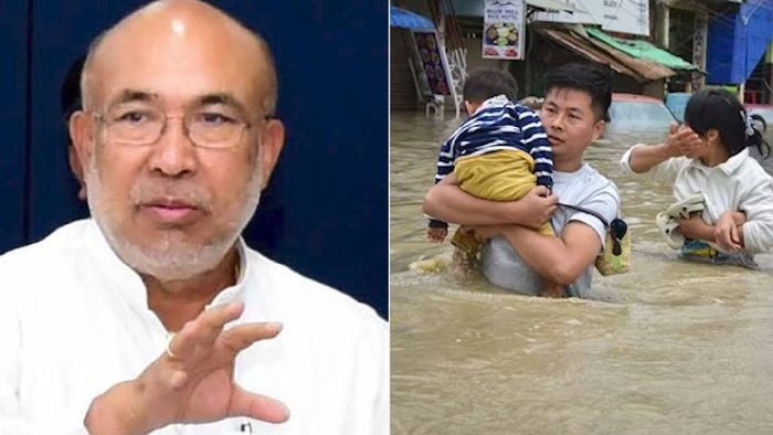 Manipur CM N Biren Singh calls for unity in Cyclone Remal relief efforts across Northeast India