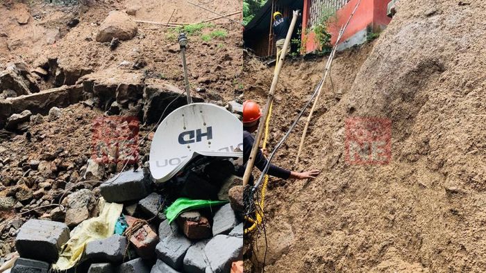 Landslide in Guwahati's Pandu Locality Following Heavy Rainfall Leads to Evacuation of Six Family Members