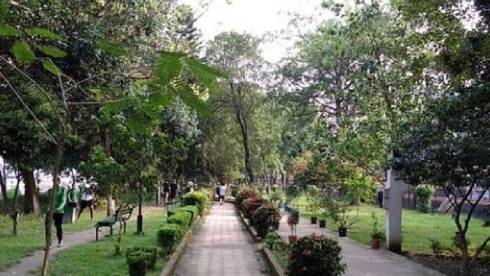 Northeast Frontier Railway transforms wasteland into serene park in Guwahati's Maligaon area