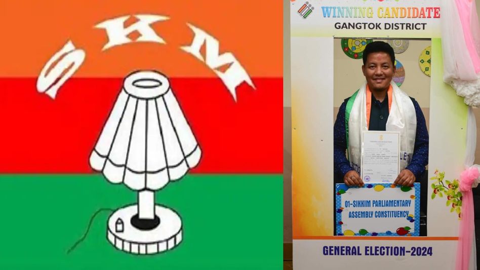 Sikkim Krantikari Morcha celebrates historic victory in 18th Lok Sabha election Sikkim Krantikari Morcha celebrates historic victory in 18th Lok Sabha election