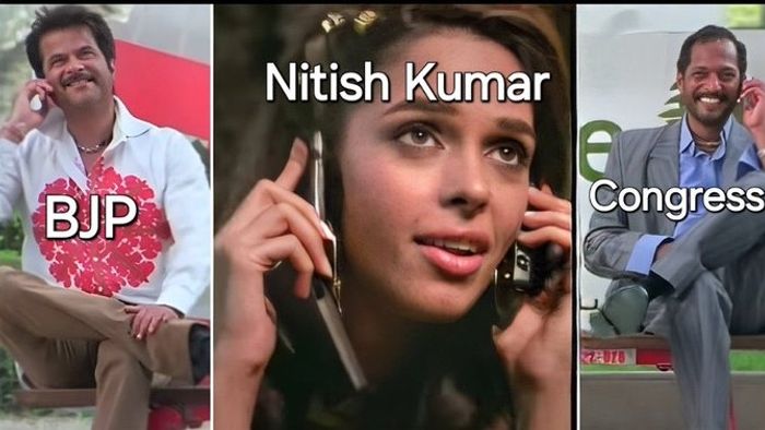 Social media buzzes as Nitish Kumar becomes central figure in political discussions